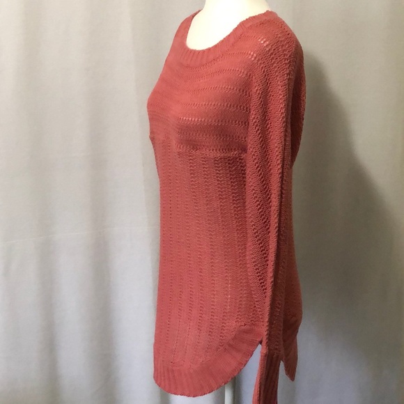 Love by chesly brown knit sweater size medium - Picture 3 of 6